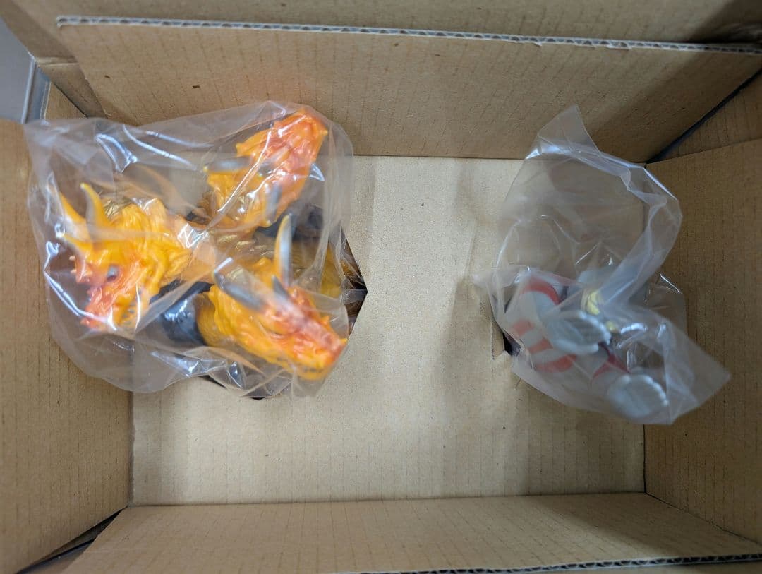 キングギドラ.ウルトラマン。円谷英二生誕100年記念ソフビ.Cセット。