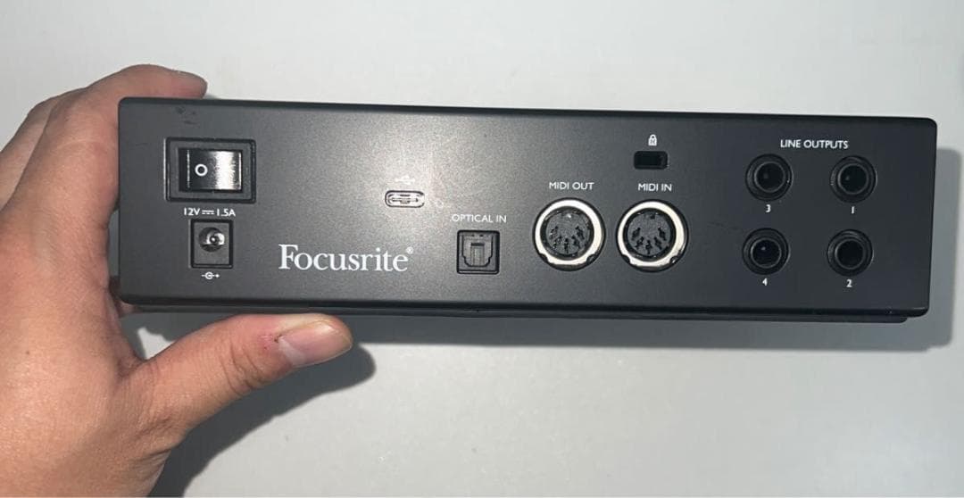 DTM・DAW Focusrite Clarett+ 2pre USB