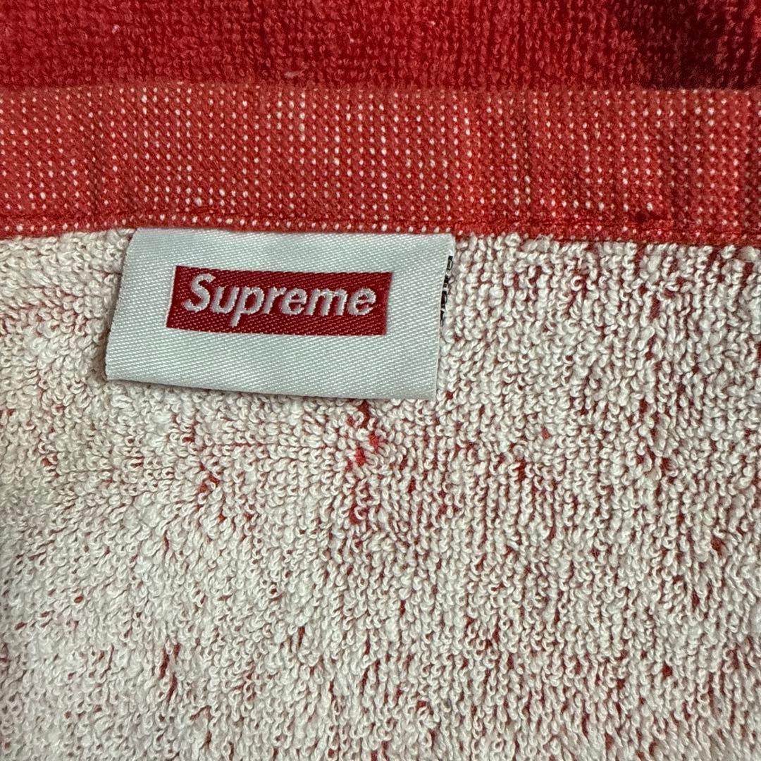 Supreme ビーチタオル レッド