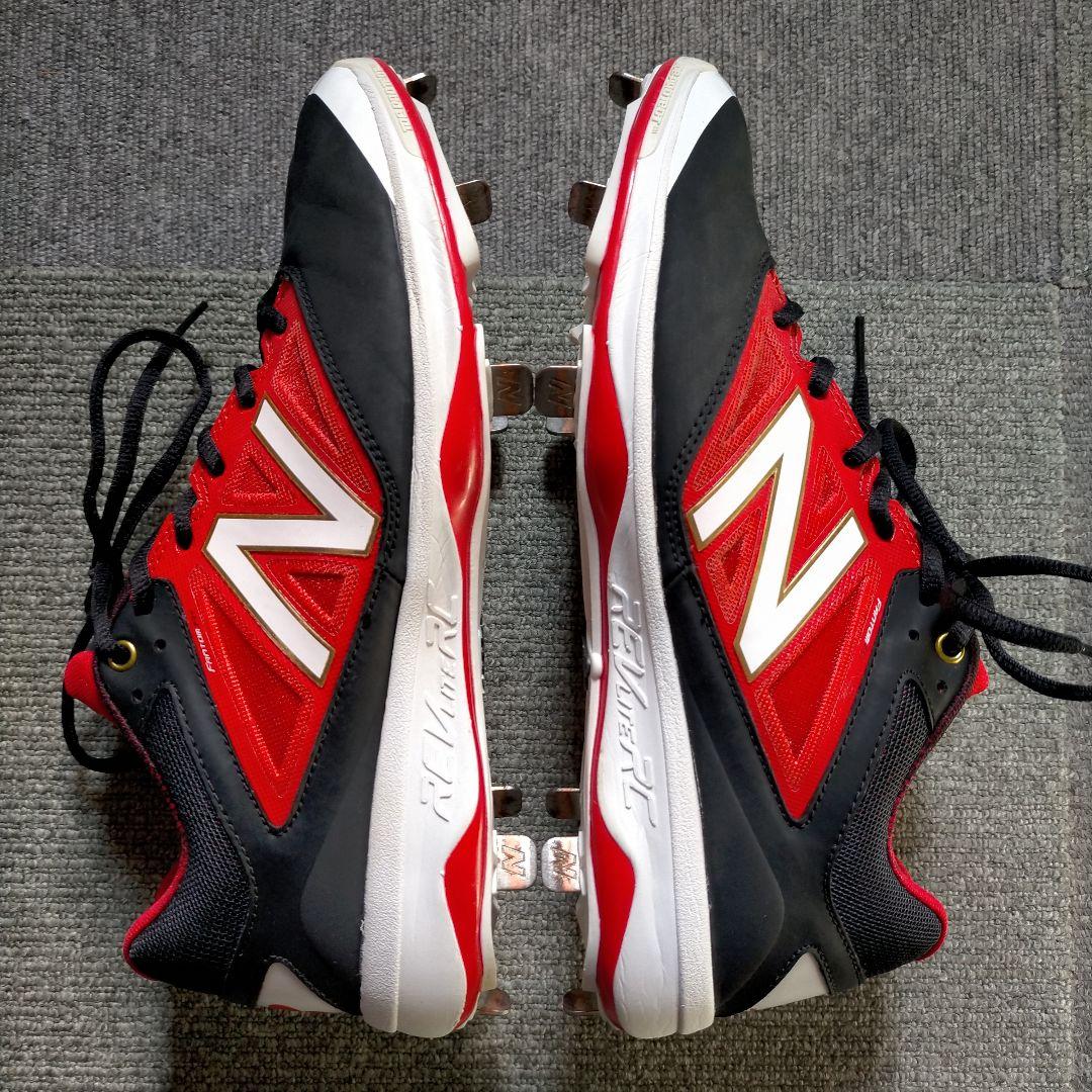 【極美品】New balance ニューバランス 野球 スパイク 28cm