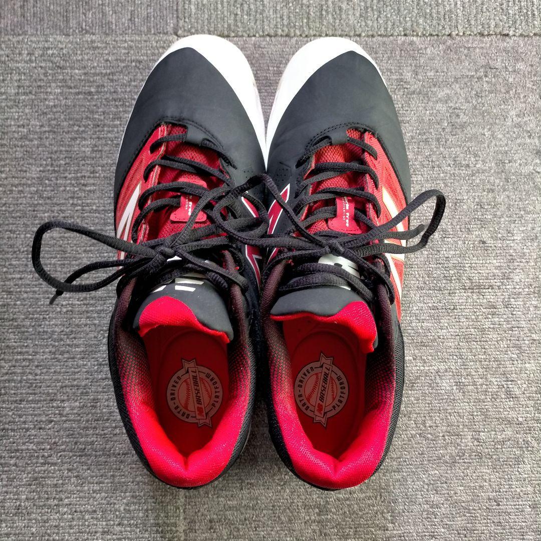 【極美品】New balance ニューバランス 野球 スパイク 28cm