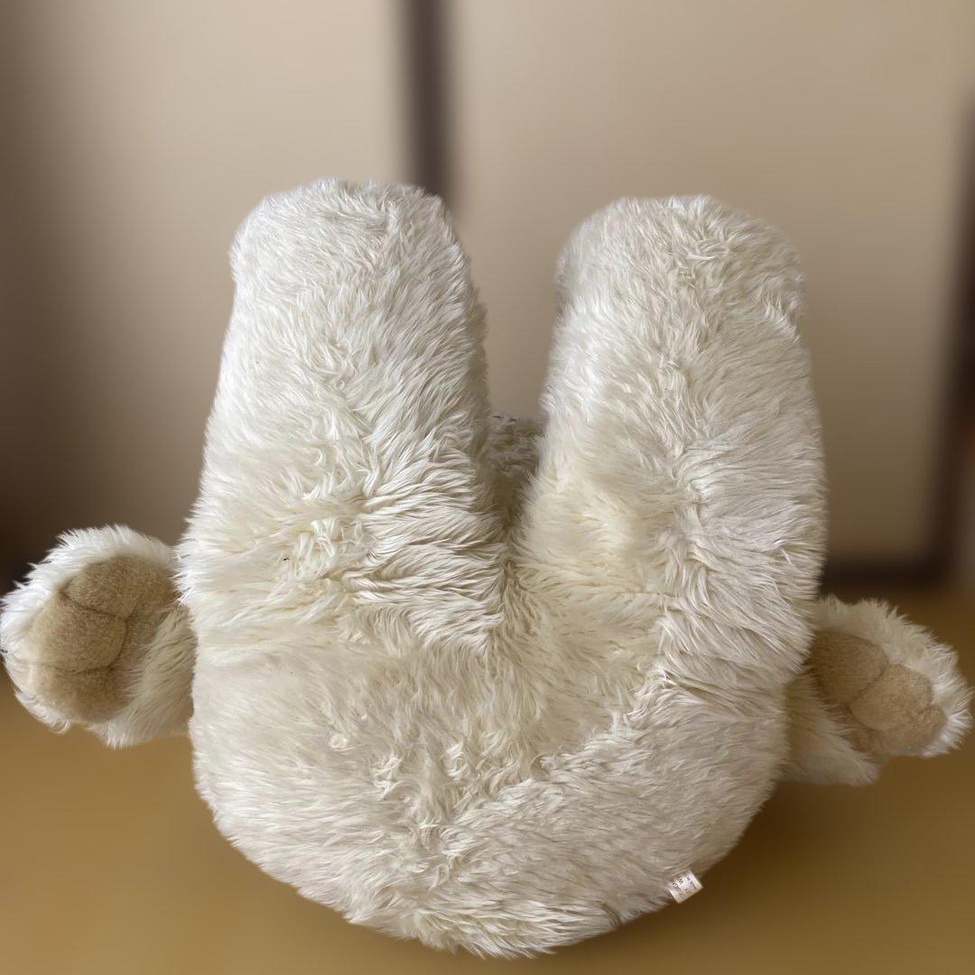 ホワイトクマ型ぬいぐるみ 座高約60cm