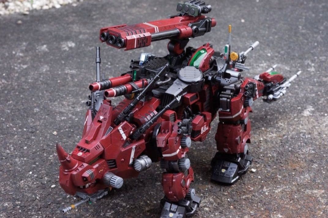 ゾイド HMM レッドホーン 完成品