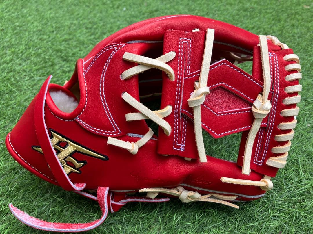 HI-GOLD ハイゴールド　技極　最上級モデル　内野　硬式　日本製　グローブ