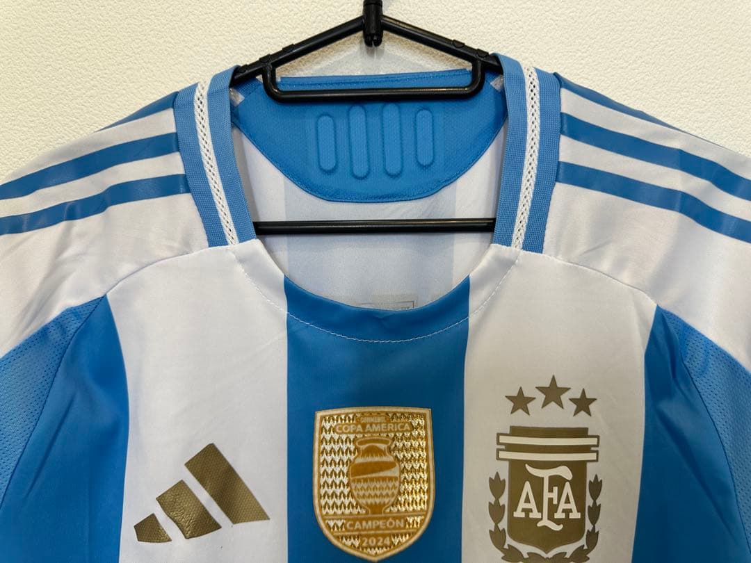 美品！アルゼンチン代表　メッシ　コパアメリカ決勝仕様　オーセンティック