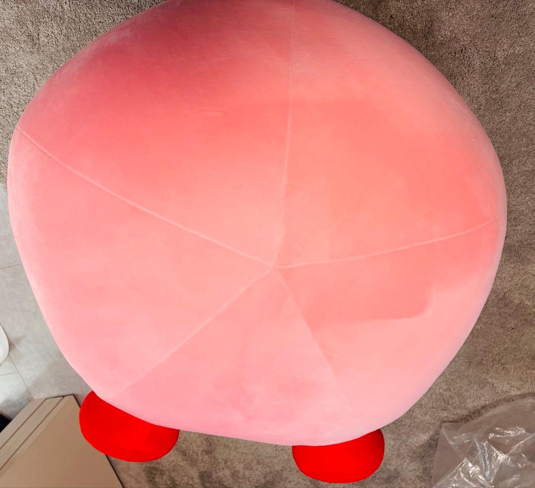 【未使用品】受注限定品 まんぷくカービィ 特大 ぬいぐるみ