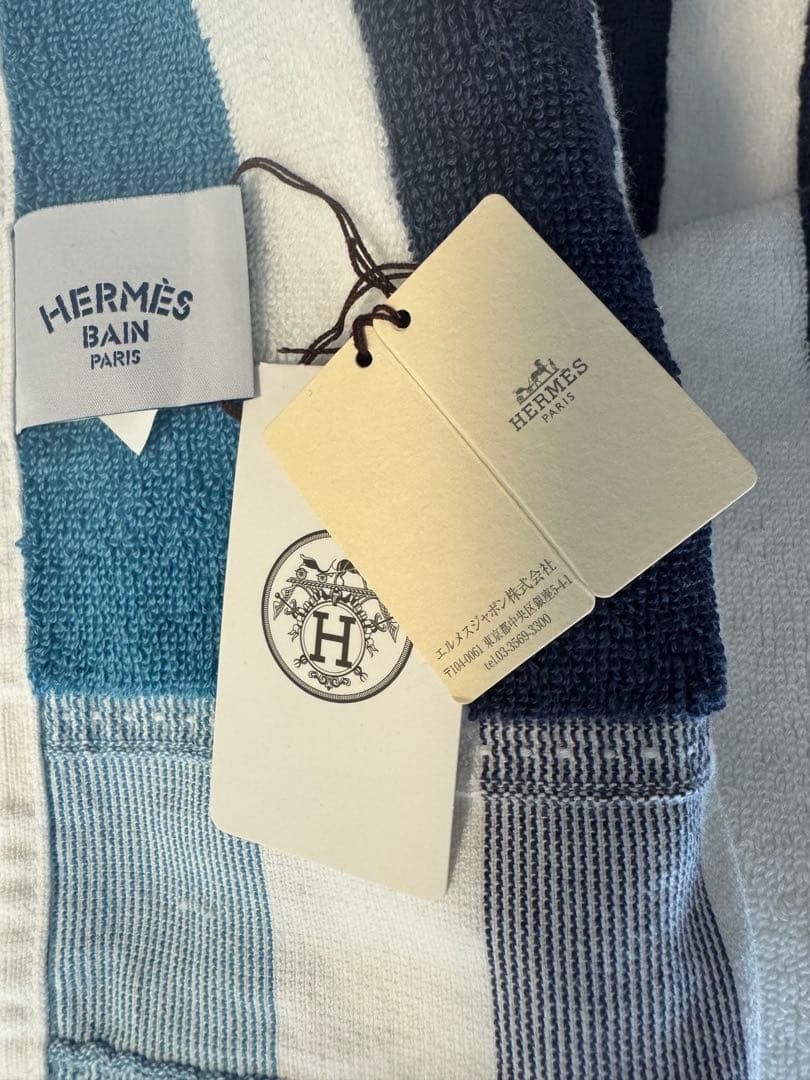 エルメス　ビーチタオル