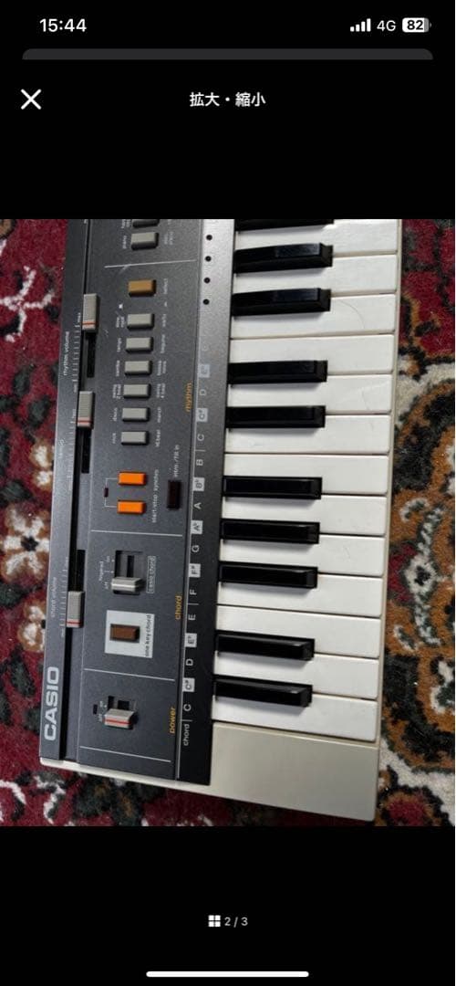 casio casiotone mt800 カシオトーン