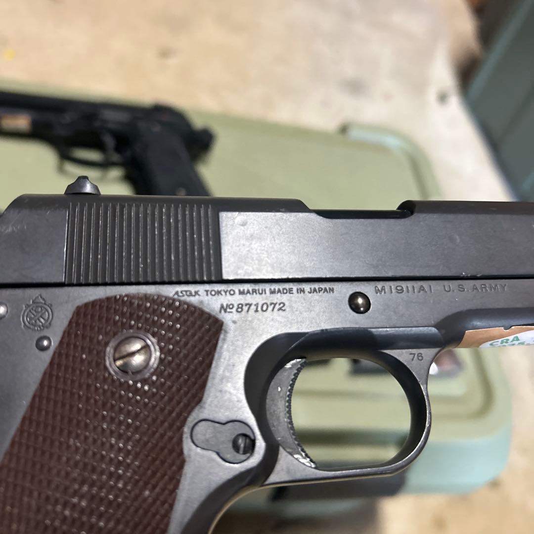 東京マルイ M1911A1 ガスブローバック M9ベレッタ　コルトガバメント