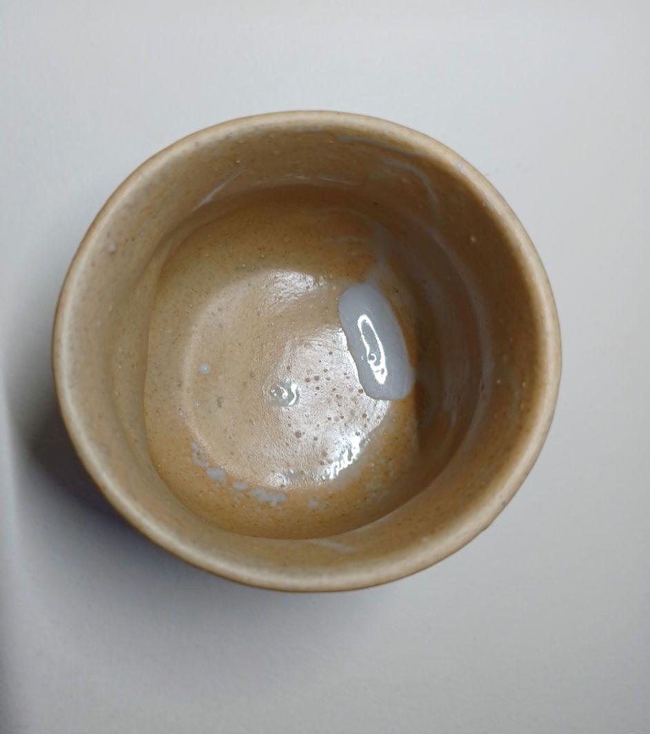 寿水焼 手捻り蟹 天神蟹彫 蟹細工 猪口 煎茶器 湯呑 茶道具 蕎麦猪口 酒器