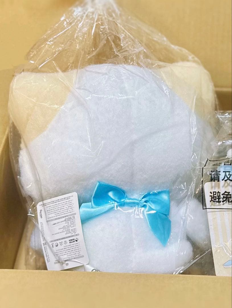 サンリオ　マシュマロみたいなふわふわにゃんこ　ぬいぐるみ　韓国限定