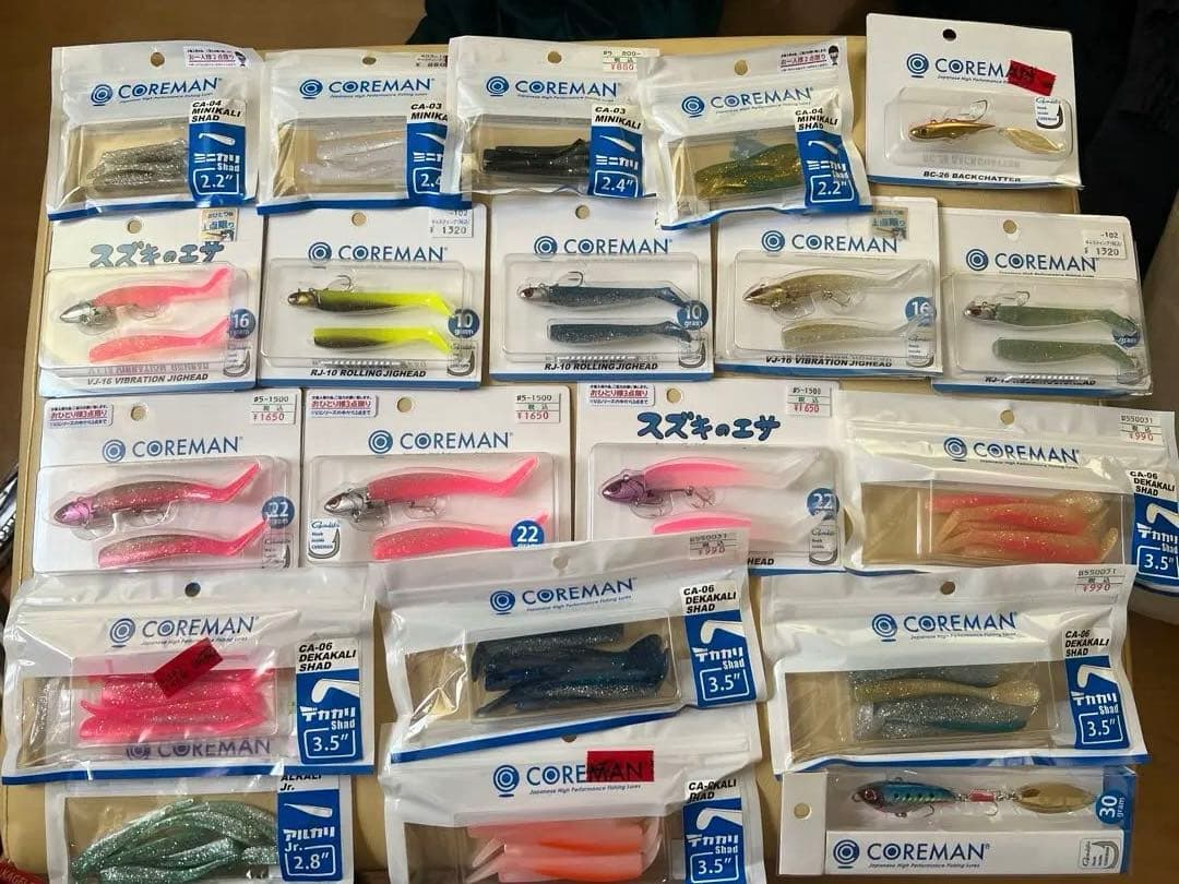 【お徳】COREMAN ルアーセット