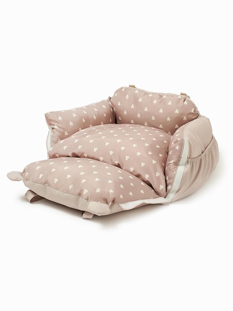 ハ*ム様 【新品】gelato pique ベアモチーフドライブベッド BEG