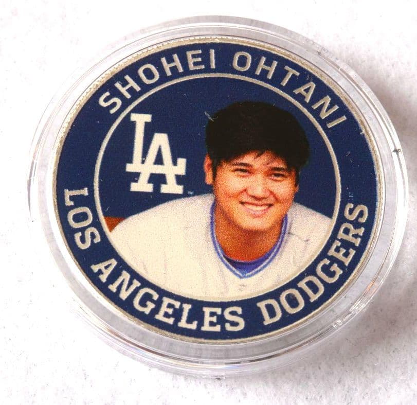 大谷翔平　ドジヤース移籍記念(メダル)、5000個限定品