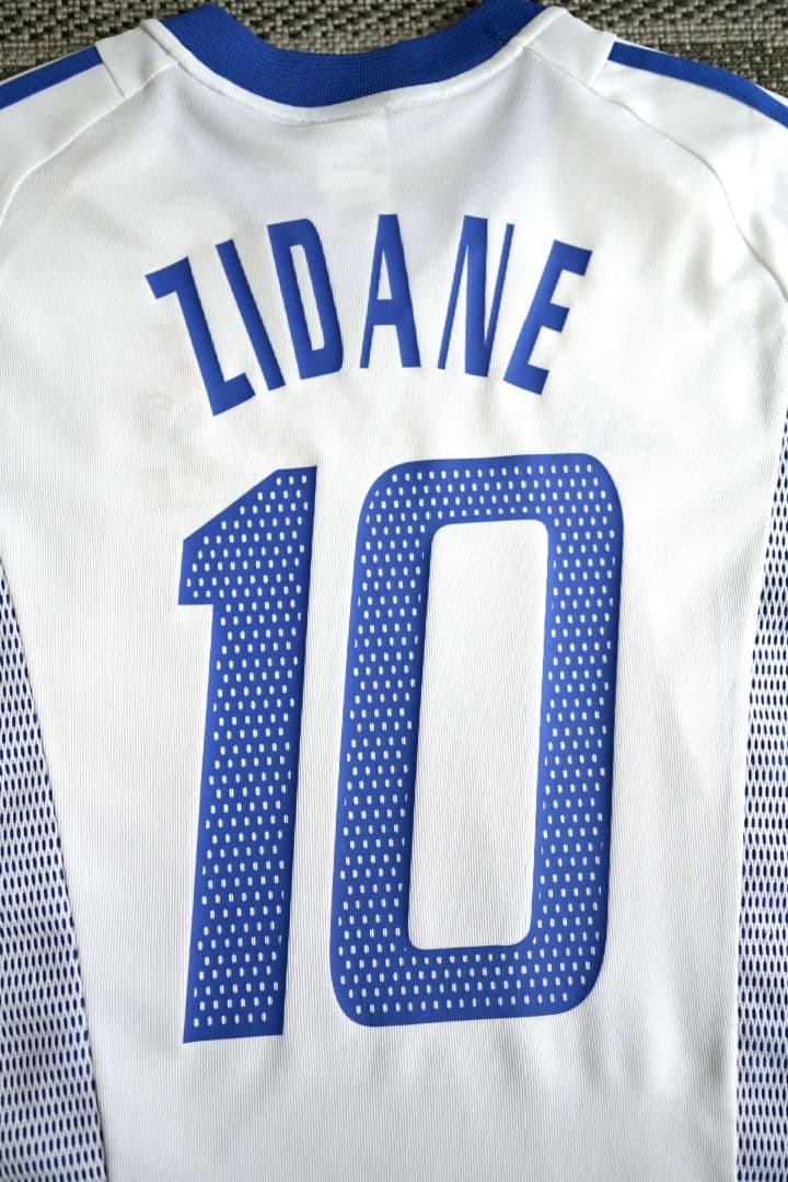 【希少】フランス代表 ジタン 2002年ワールドカップ　アウェイ