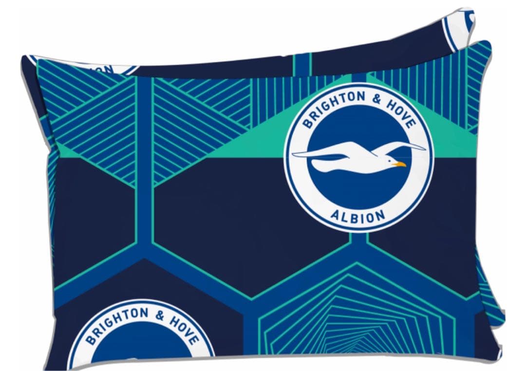 【現地購入】ブライトン 三笘薫ユニフォーム　プレミアリーグロゴ付き！枕カバー付き