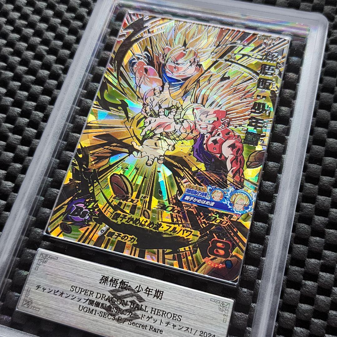 ARS鑑定10 孫悟飯少年期 UGM1-SEC3P ドラゴンボール