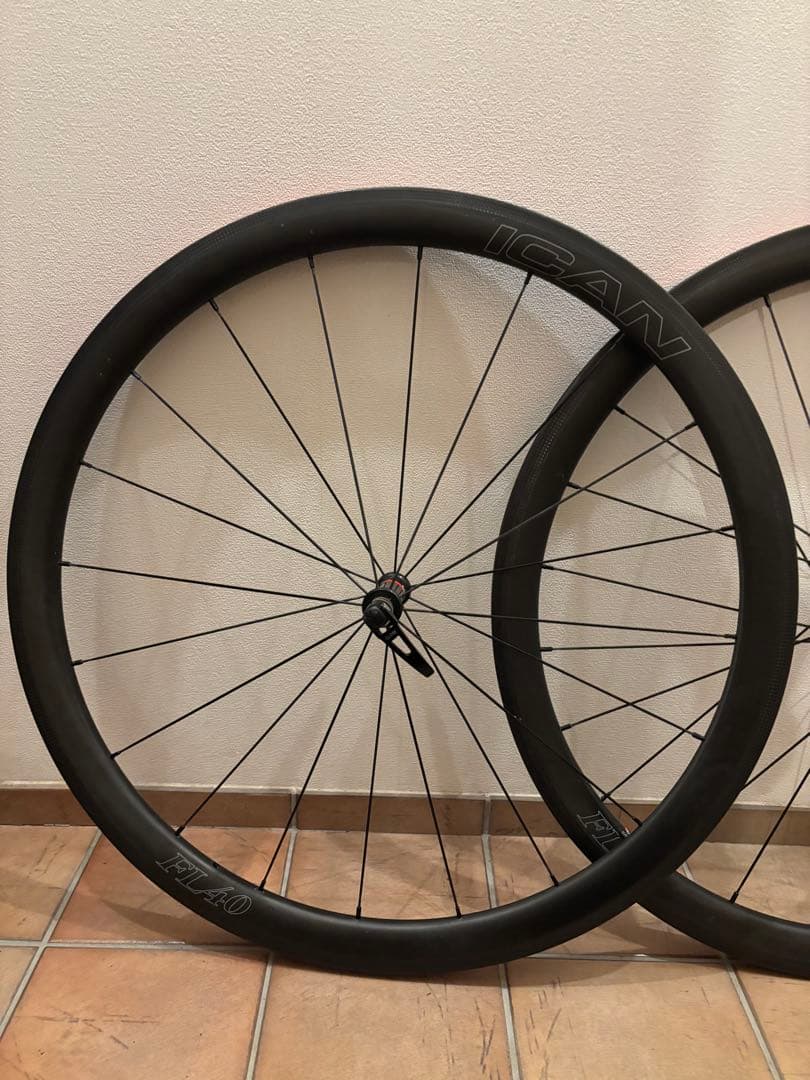 アイカン　FL40 リムブレーキ　カーボンホイール　I can