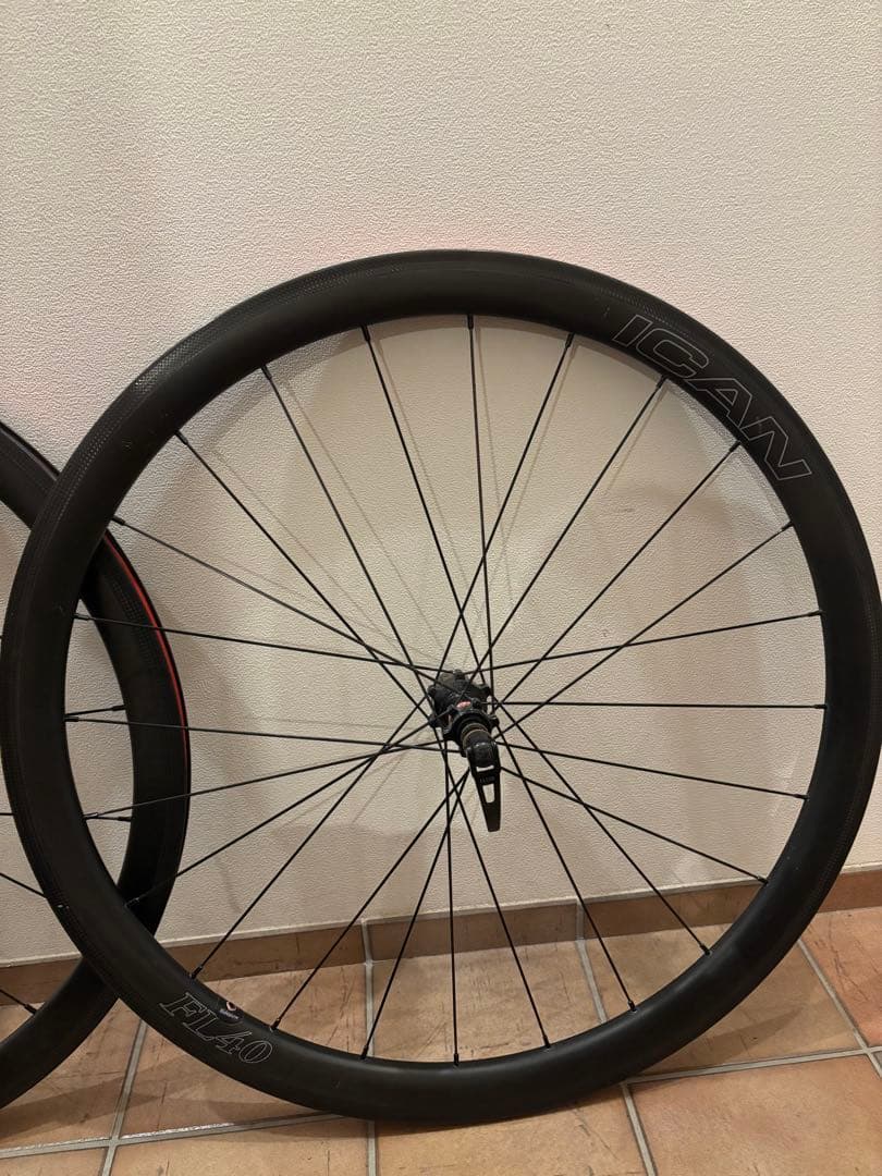アイカン　FL40 リムブレーキ　カーボンホイール　I can