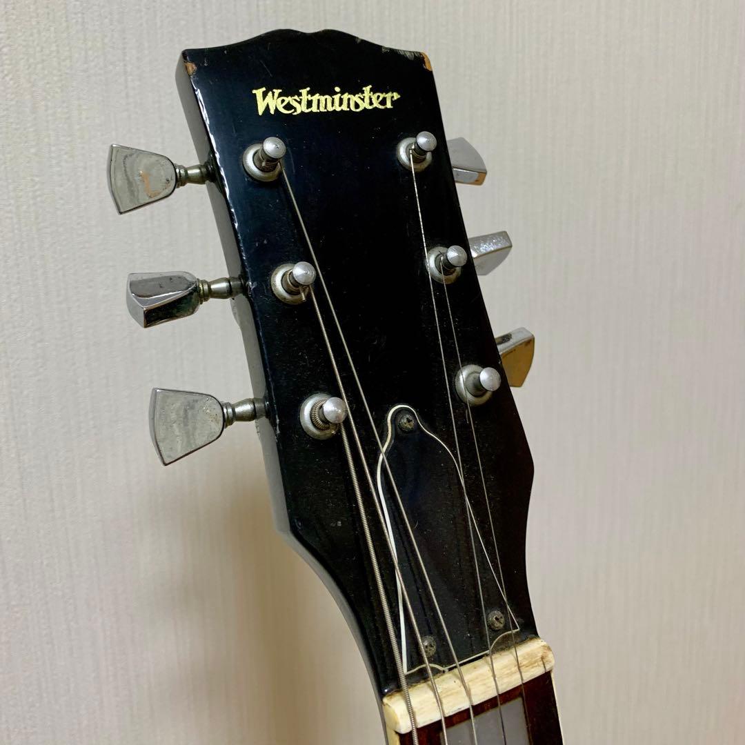 Westminster レスポールタイプ　エレキギター ブラック