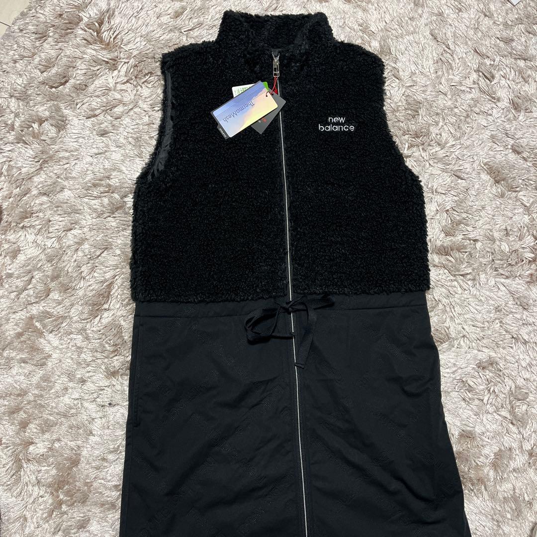 新品タグ付き、New Balance ブラック ワンピース