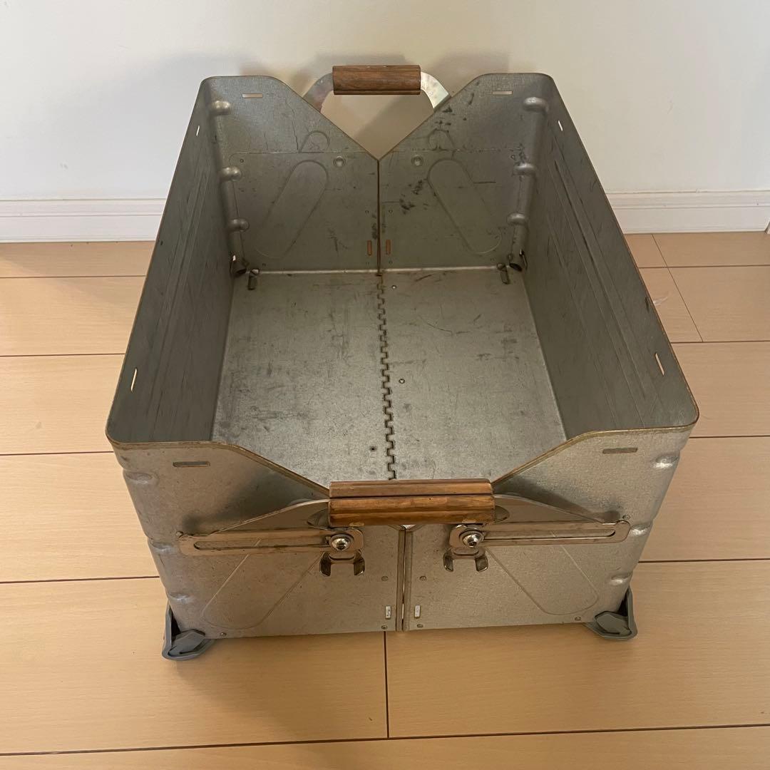 スノーピーク　シェルフコンテナ50 シェルコン　2個セット　天板付き