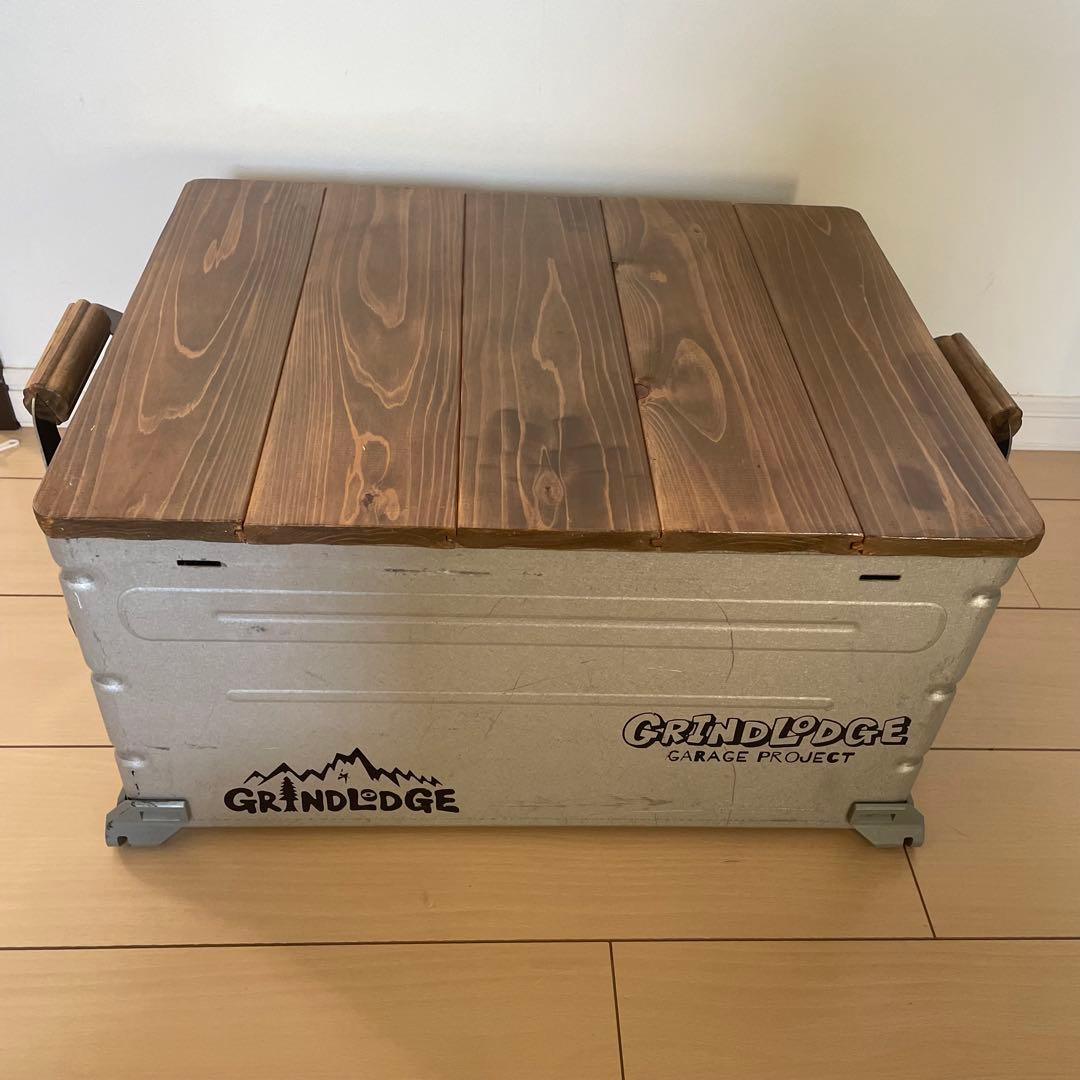 スノーピーク　シェルフコンテナ50 シェルコン　2個セット　天板付き