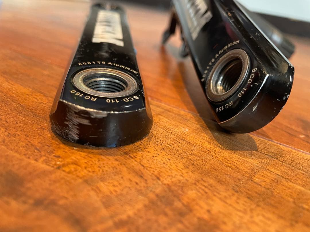 bmx レーシング　レース　レーサー crupi 2ピースクランク　150