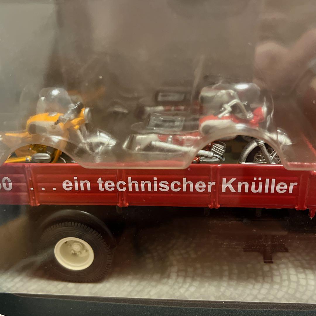 1/43 メルセデスベンツ レースカー トランスポーターblue wonder