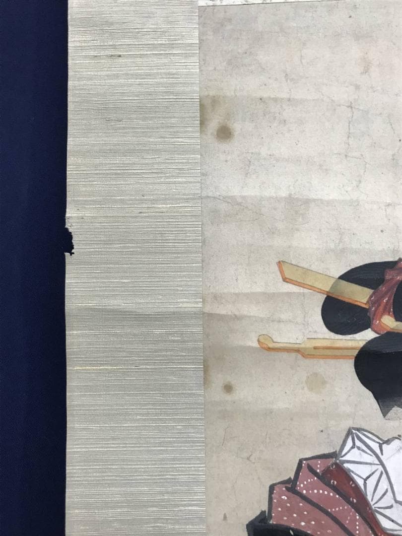 作者不詳/浮世絵美人画/美人図/掛軸/名家伝来/AC-669