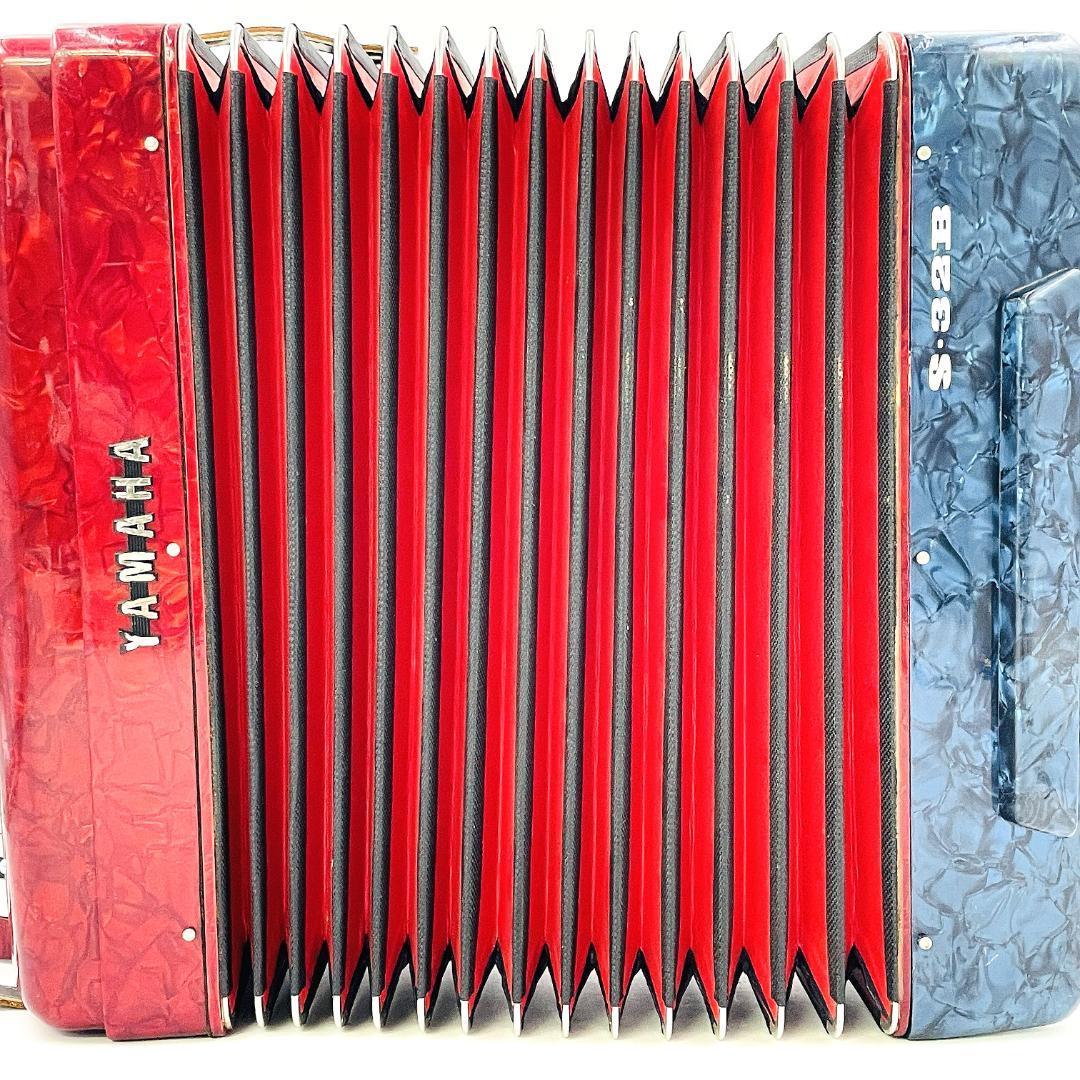 ヤマハ アコーディオン S-32B 【職人検品 音出し動作確認済み 一部難あり】