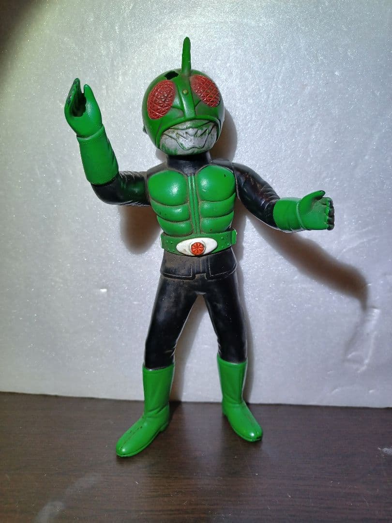 (昭和購入物)　 仮面ライダー旧1号　ソフビ