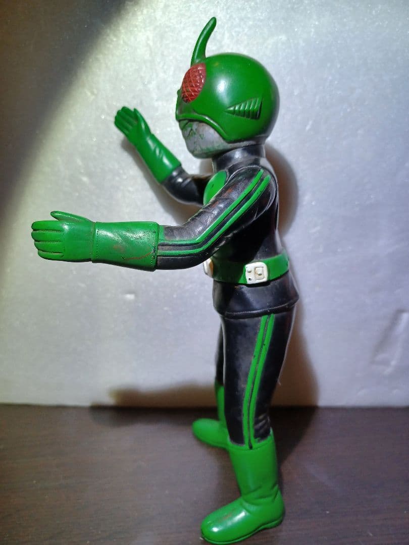 (昭和購入物)　 仮面ライダー旧1号　ソフビ