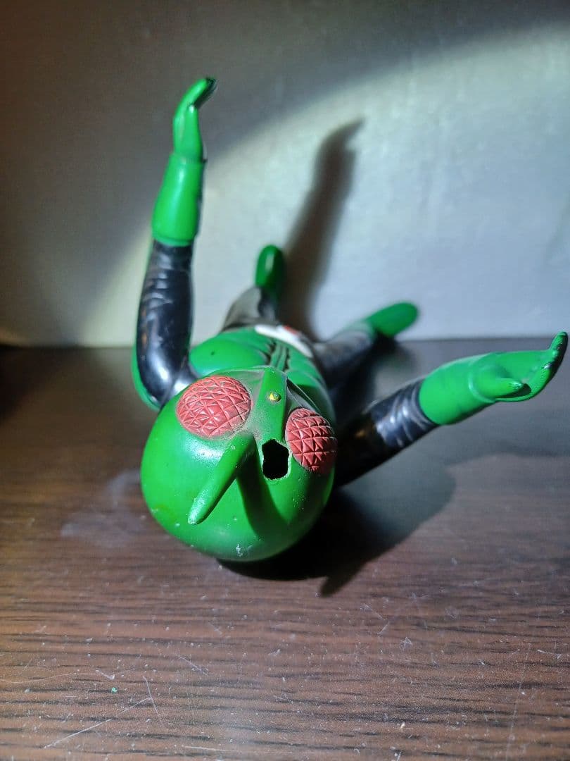 (昭和購入物)　 仮面ライダー旧1号　ソフビ