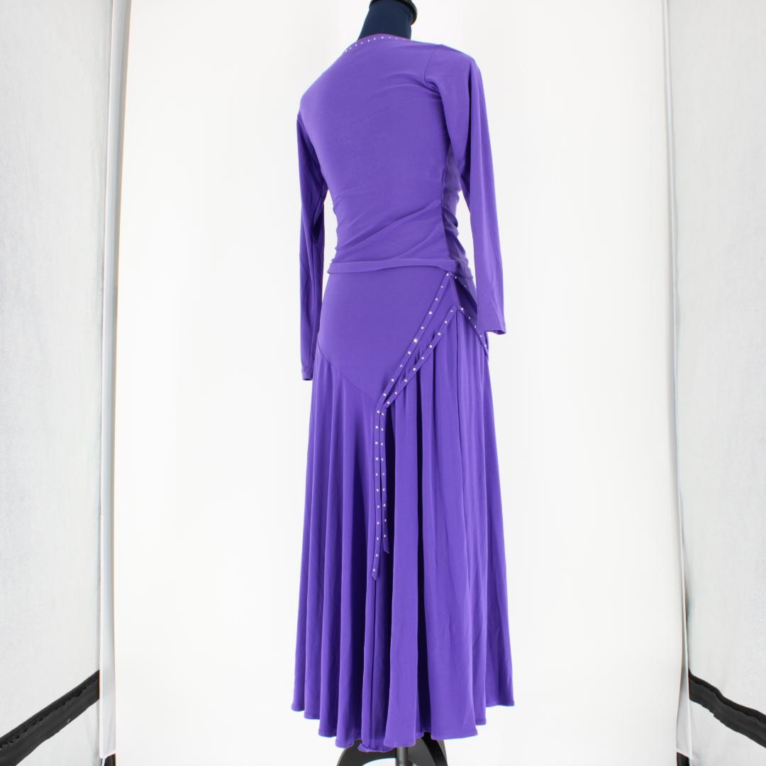 【美品 英国製社交ダンス衣装】上下セット S ズデンカアルコ スカート トップス