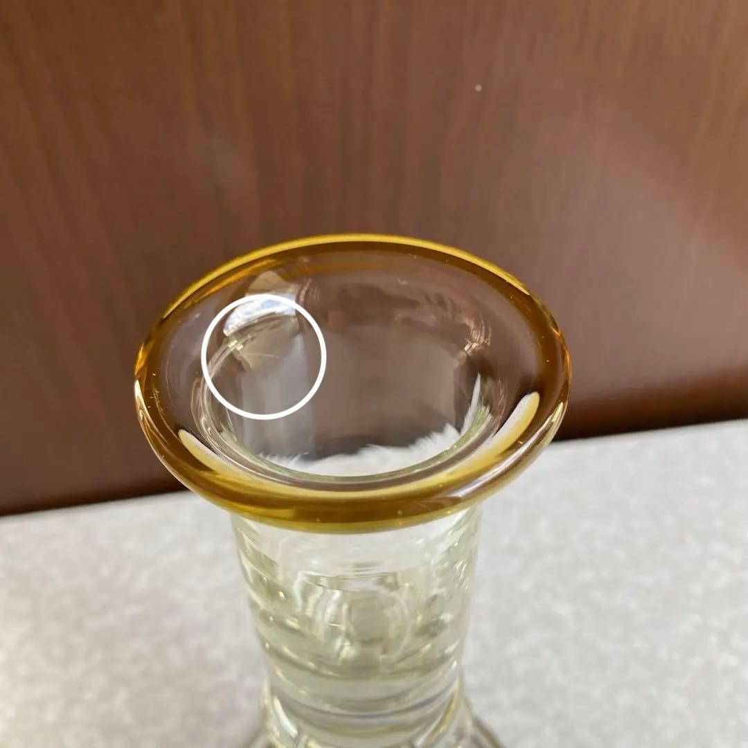 民藝　舩木倭帆さん　吹きガラス　キャンドルスタンド