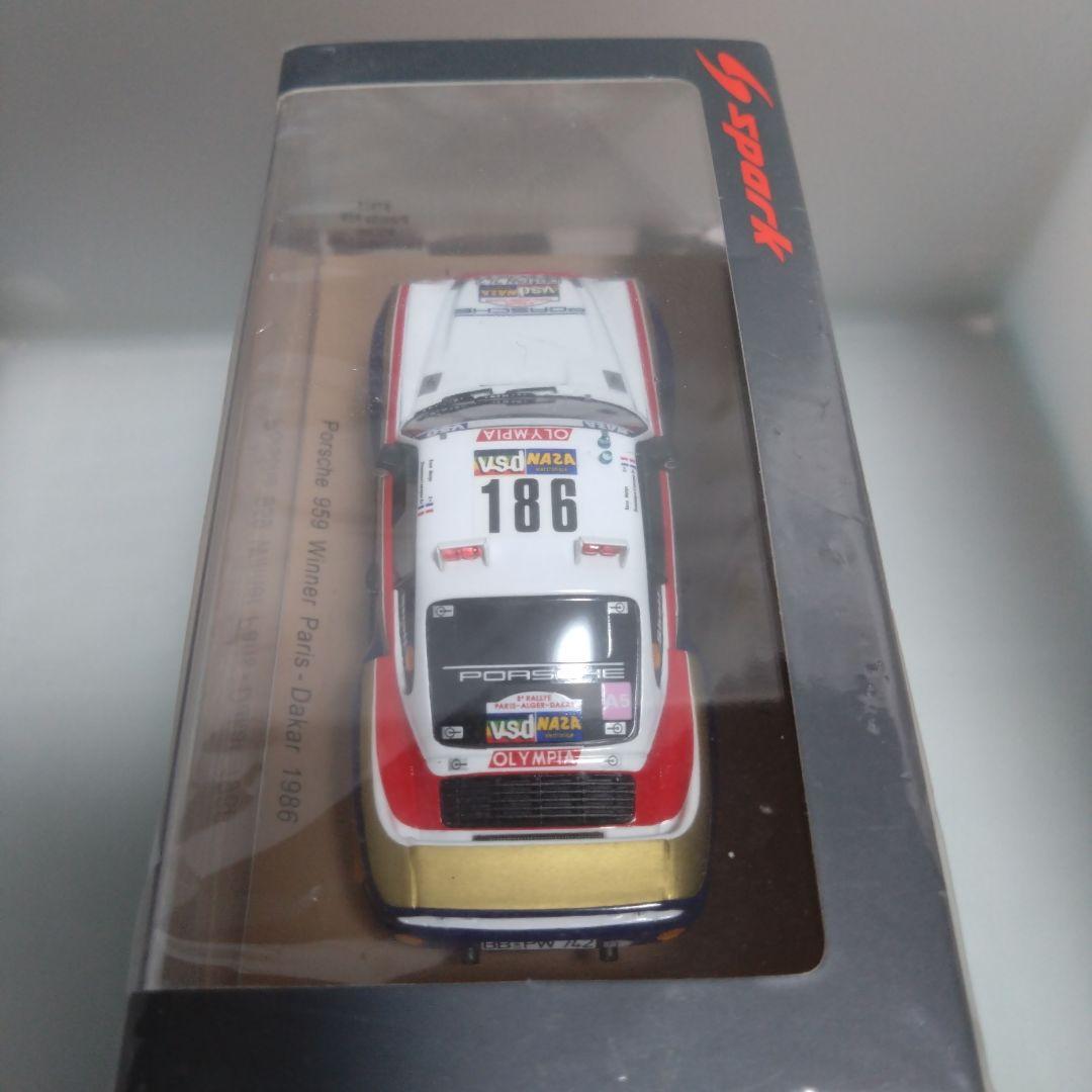 1/43 スパーク ポルシェ959 Winner 1986パリダカールラリー