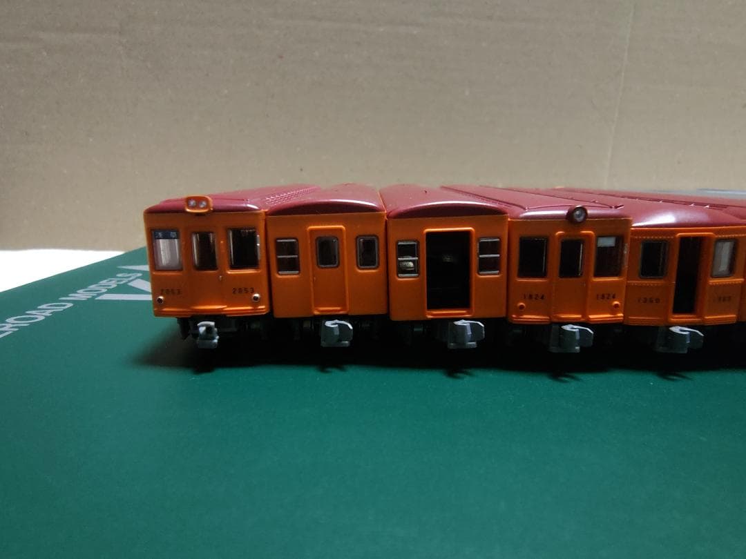 KATO10-864東京メトロ銀座線01系＆鉄コレ営団銀座線2053編成-走行化