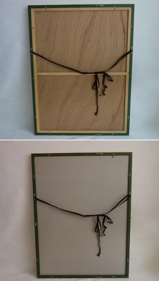 【中古】M▽進徹 パステル画 裸婦 女性 絵画 額縁 (38154)