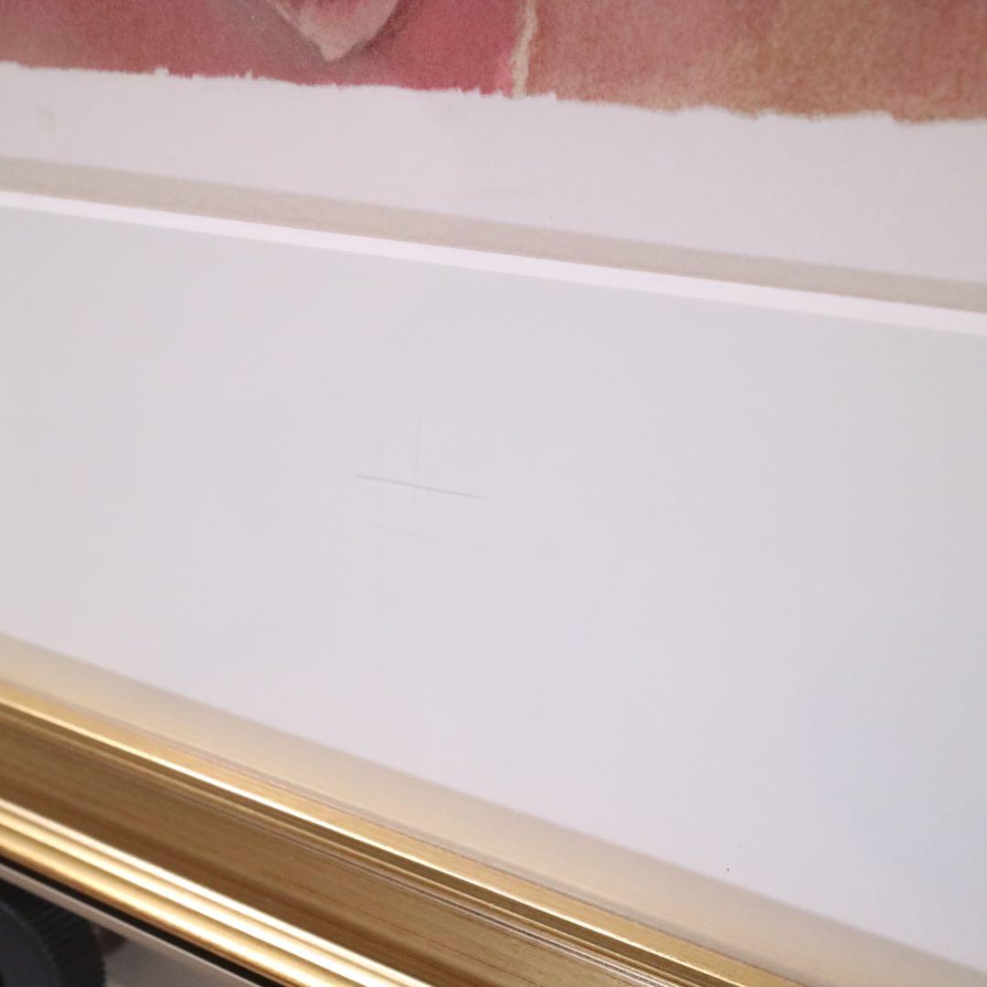 クレール アステックス バラの冠のアンヌ リトグラフ 真作