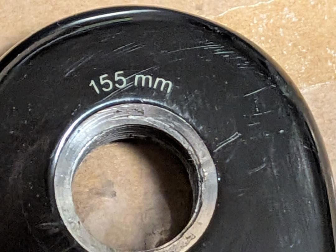 ひ*ぬ様 ROTOR ALDHU カーボンクランクアーム 155mm