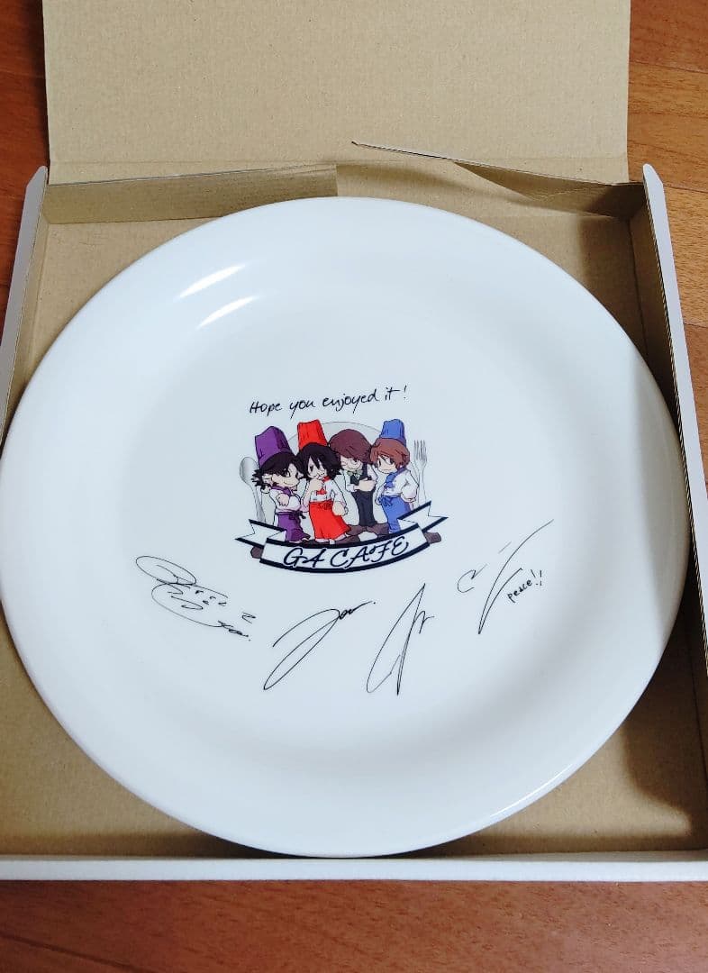 GLAY G4 CAFE 2015 プレート