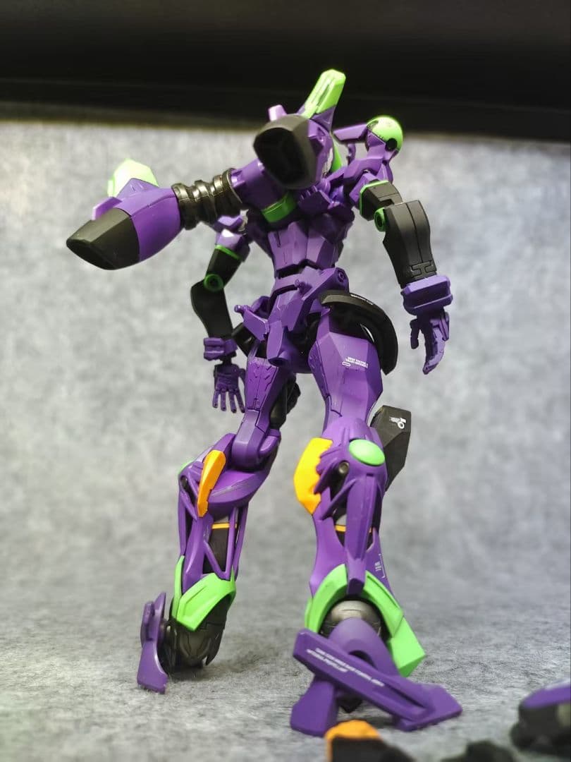 HG GQuuuuuuX ジークアクス 全塗装完成品 エヴァンゲリオンカラー