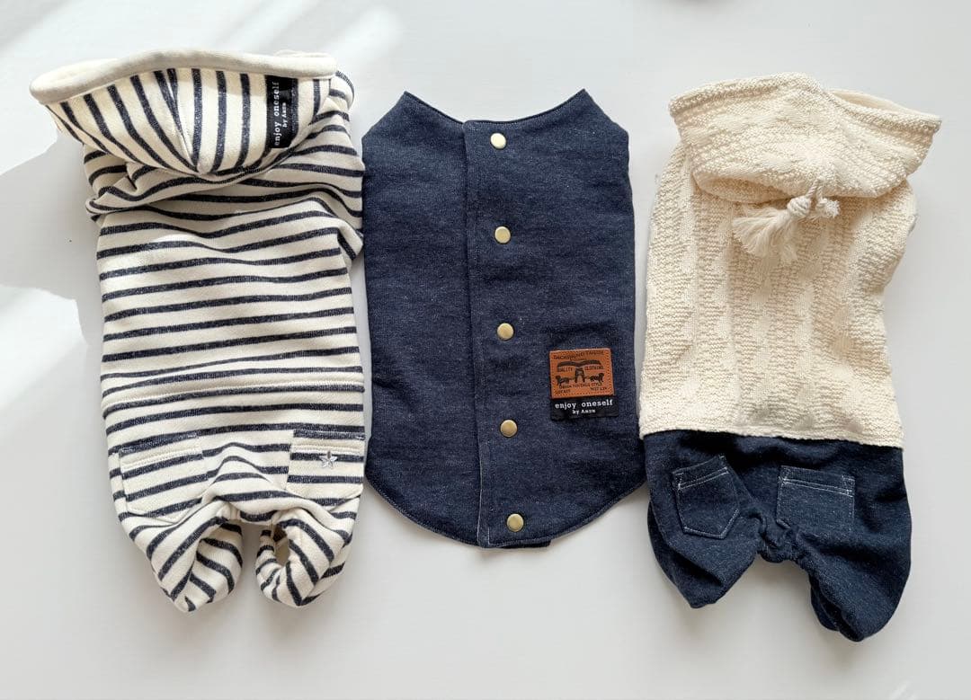 Bページでございます　ダックスフンド　オーダー　犬服　ロンパース