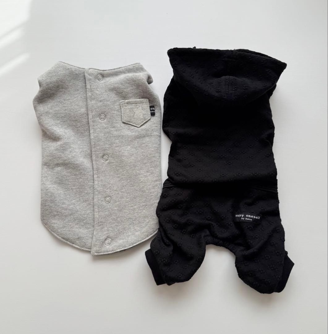 Bページでございます　ダックスフンド　オーダー　犬服　ロンパース