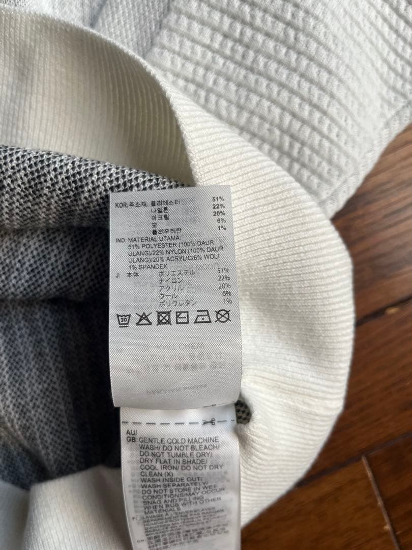 adidas ゴルフ　モックネック　長袖セーター スカート　セットアップ　XL