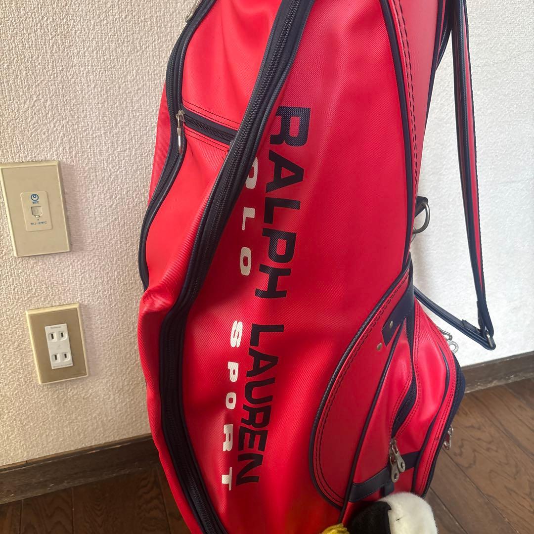 ゴルフ　キャディバッグ　ラルフローレン