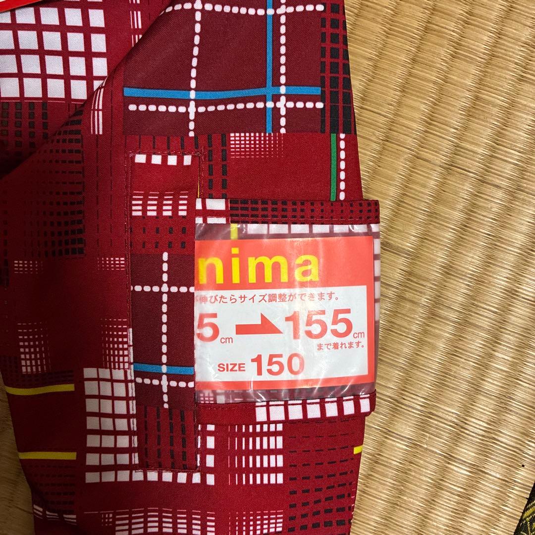 nima スキーウェア 150 新品タグ付き（135〜155センチ調整可）