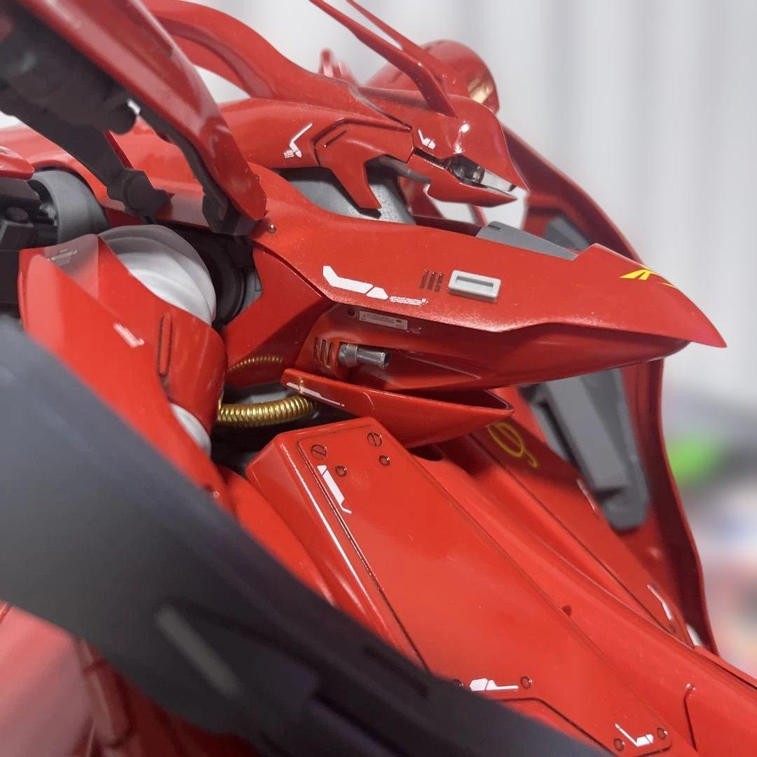 【美】【デカッ】RE/100 ナイチンゲール　組み立て塗装済みジャンク品