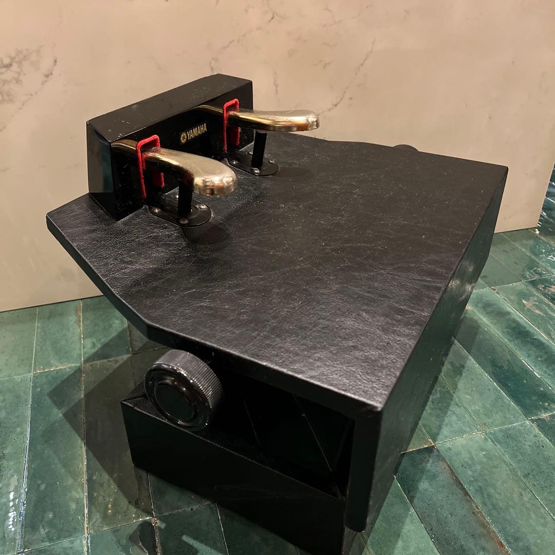 YAMAHA ピアノ補助ペダル 黒　足台